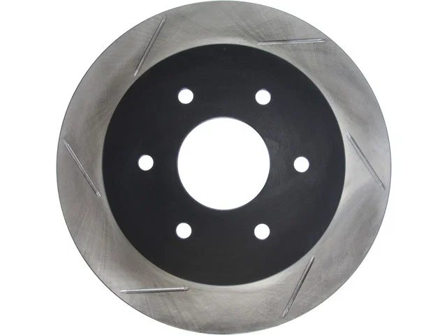 126.42081SR – STOP TECH Brake Rotor, Silver E-Coated Alloy Single